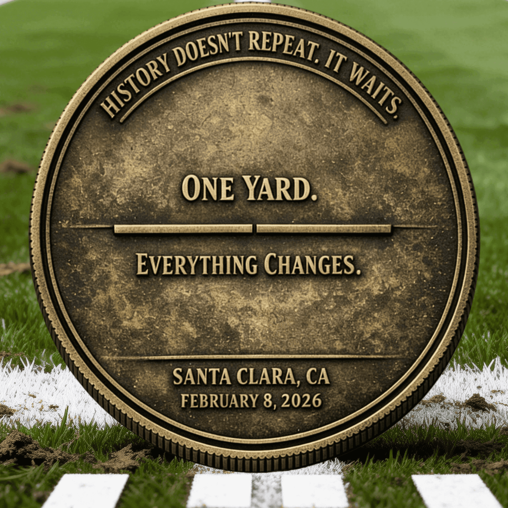 🔥Last Day Promo: 50% OFF! -🏈 Patriots vs Seahawks “11 Years Later” Commemorative Coin