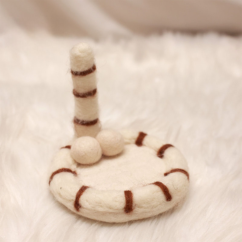 🐾 Cat Butt Felt Coaster - Impossible Not to Love❤️