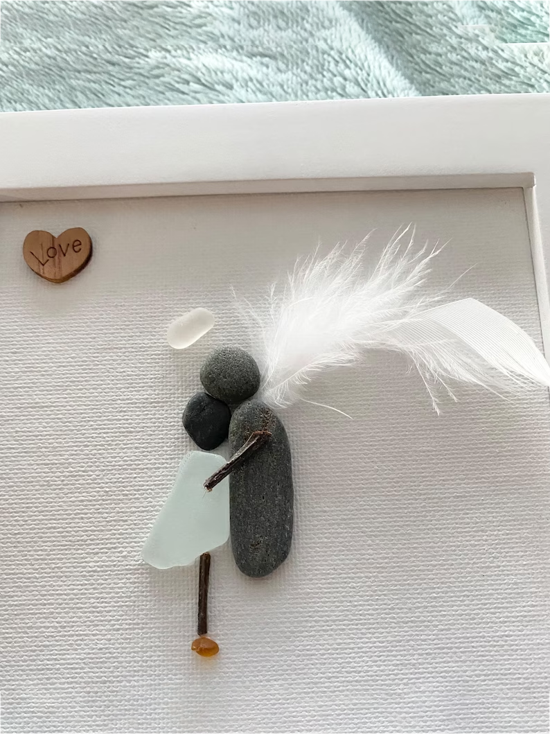 Sea Glass Art Sympathy Gift