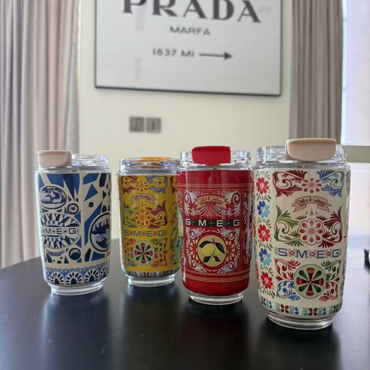 ☕Dolce-Style Art Insulated Coffee Tumbler