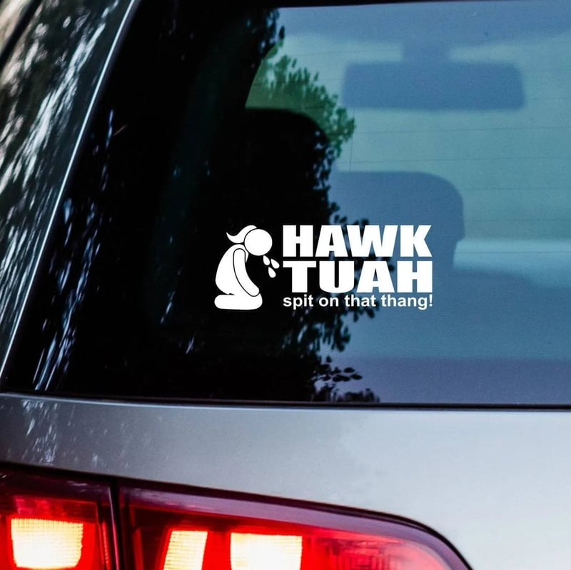 🤣Hawk Tuah Sticker | Spit on That Thang