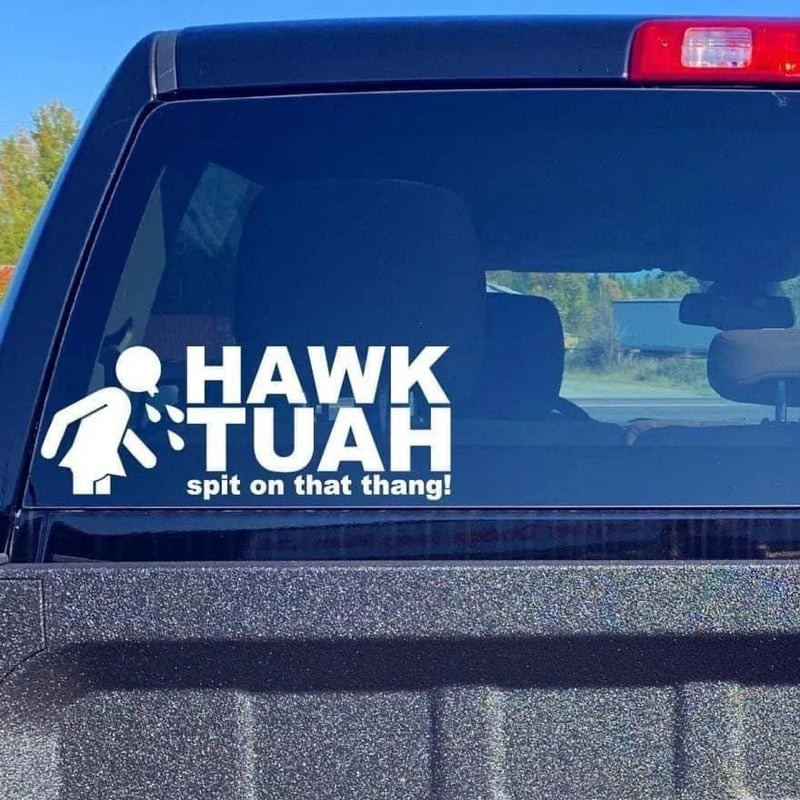🤣Hawk Tuah Sticker | Spit on That Thang