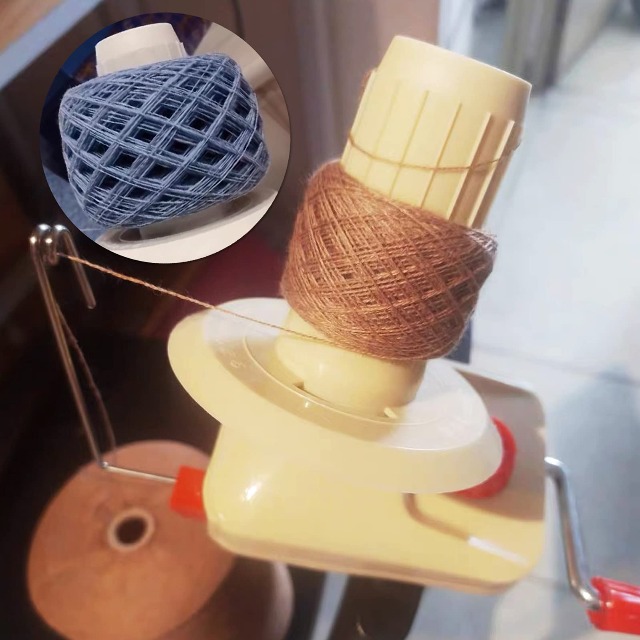 Yarn Ball Winder Hand Operated ,Easy to Set Up and Use