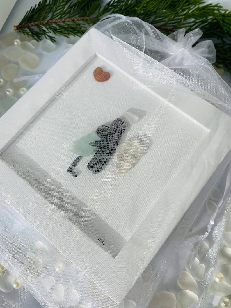 Sea Glass Art Sympathy Gift