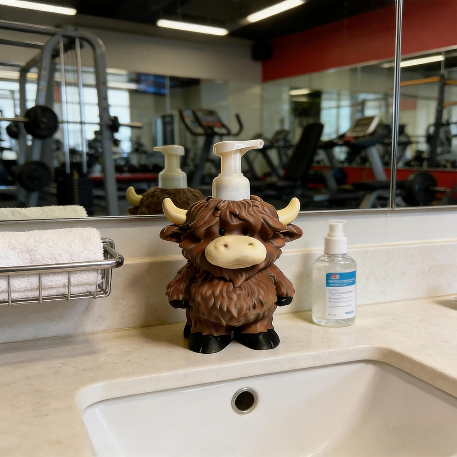 🦬Highland Cow Soap Dispenser Holder