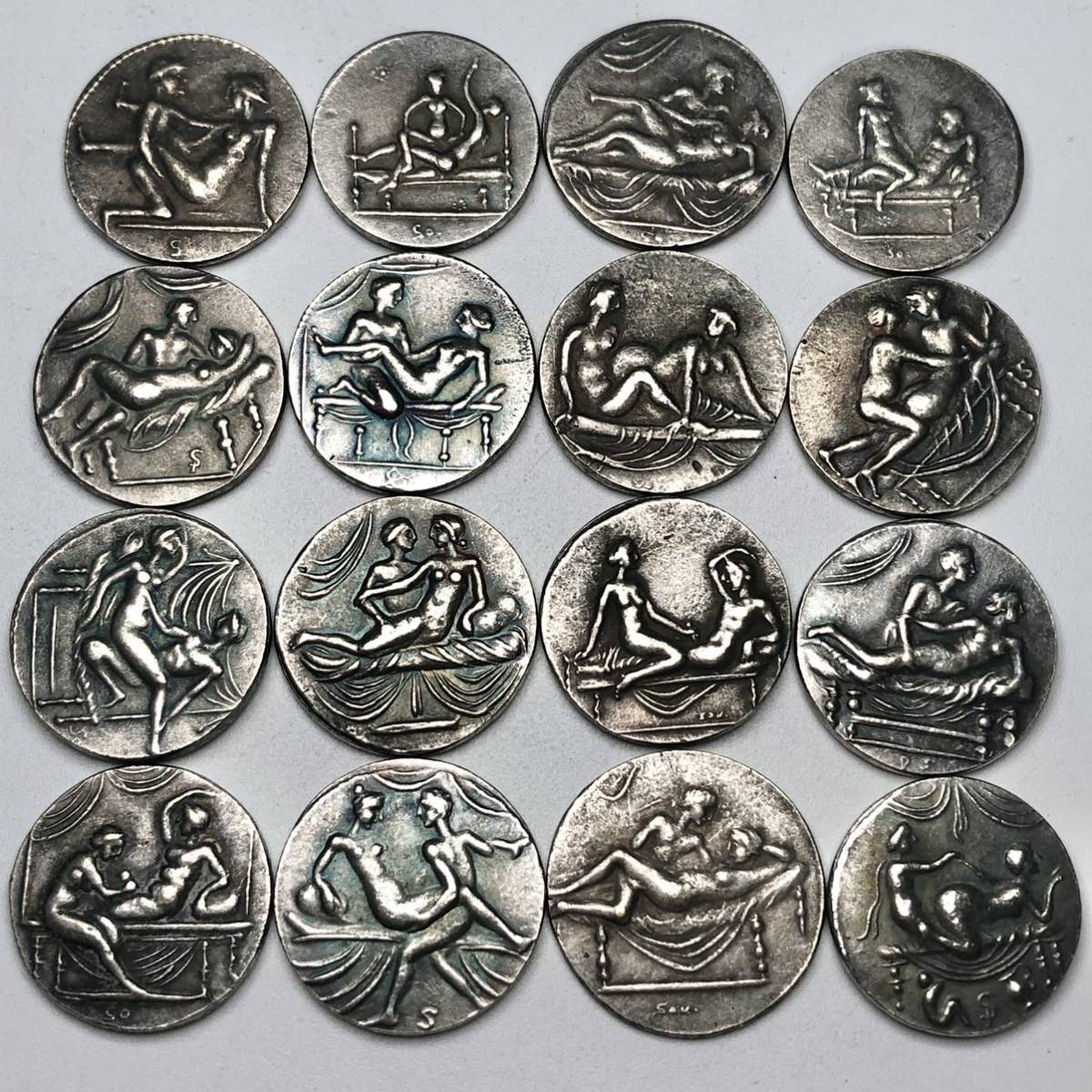 Ancient Roman Empire Spintria brothel admission badge