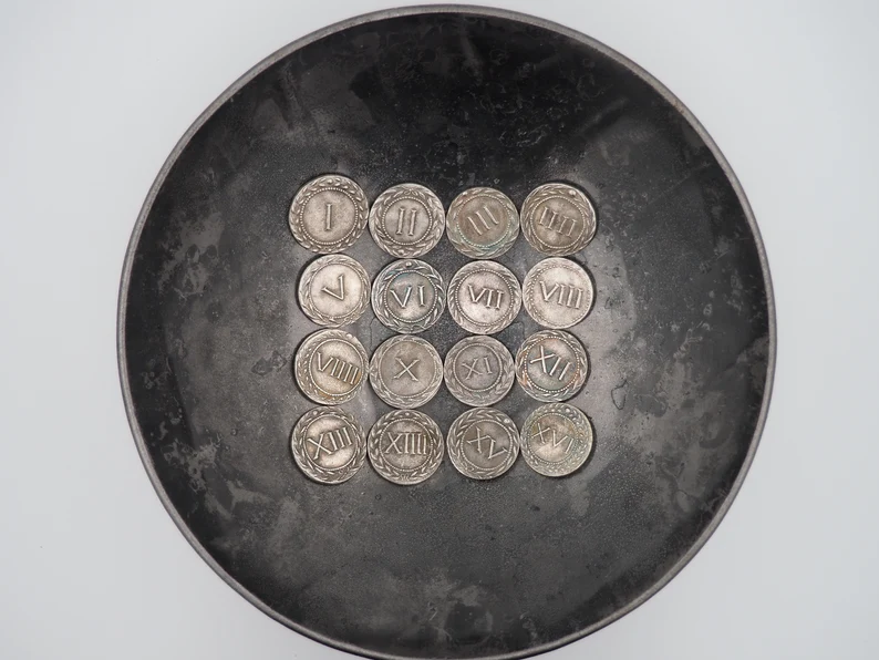 Ancient Roman Empire Spintria brothel admission badge