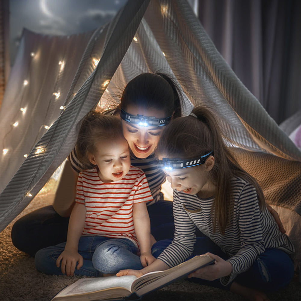 Linterna frontal recargable TrustFire H5R de 600 lúmenes