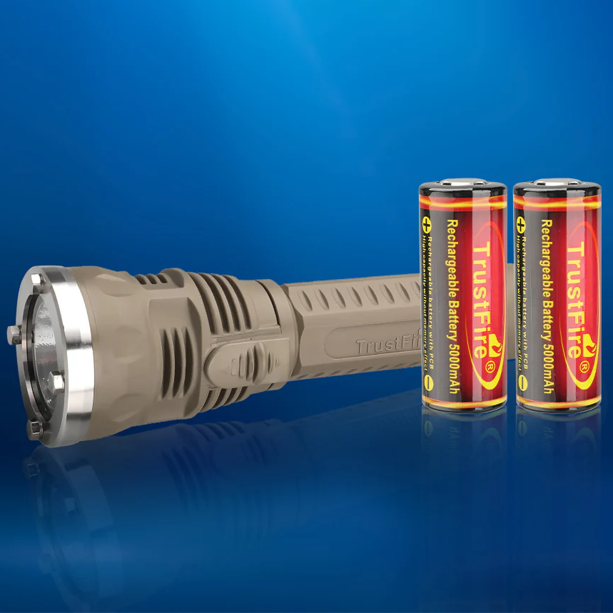 TrustFire DF002 new underwater diving flashlight 3200 Lumens IPX8 waterproof diving torch
