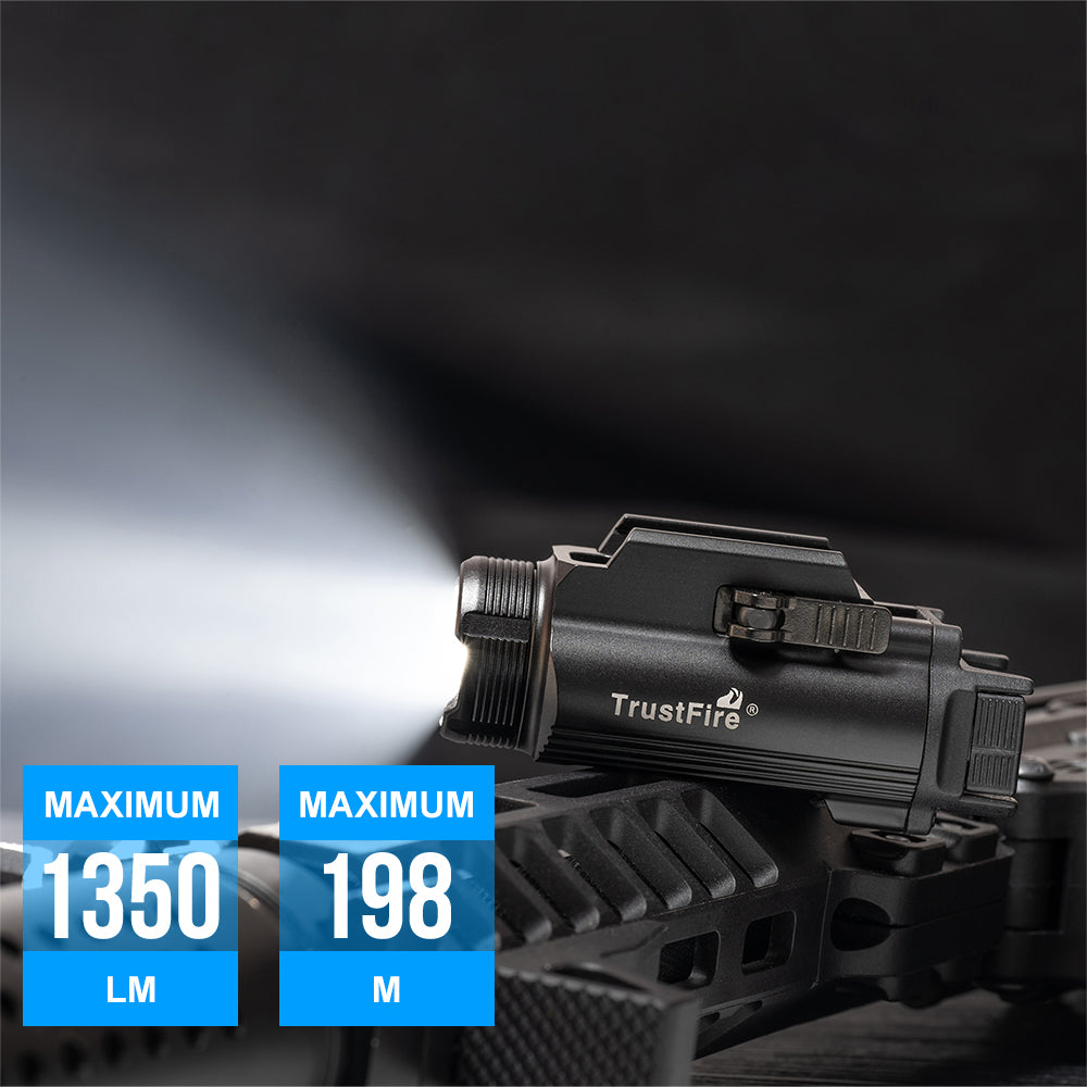 Lámpara TrustFire GM35 de 1350 lúmenes