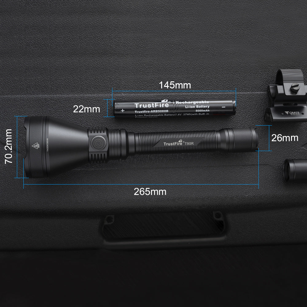 TrustFire T90R Flashlight Battery 5000mAh