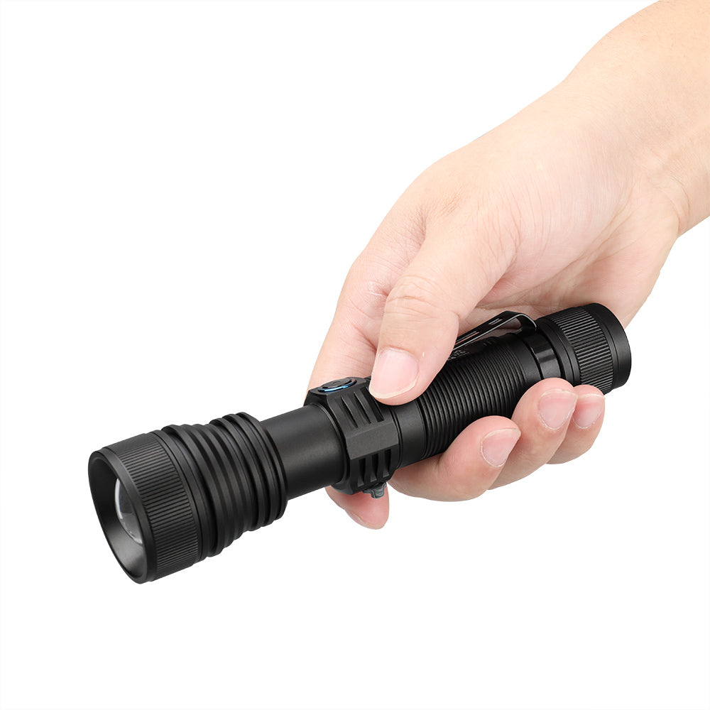 TrustFire E6 MAGNETIC ZOOM FLASHLIGHT 4000 MAH BATTERY 1500 Lumens