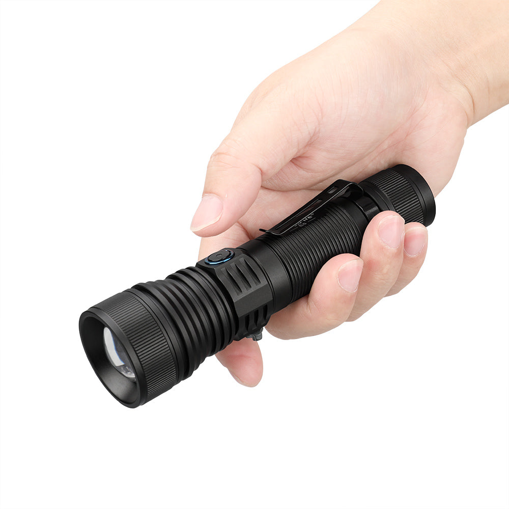 TrustFire E6 MAGNETIC ZOOM FLASHLIGHT 4000 MAH BATTERY 1500 Lumens
