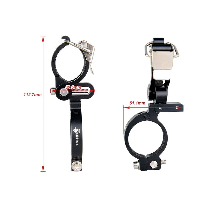 LED flashlight Bicycle Bracket for flashlight