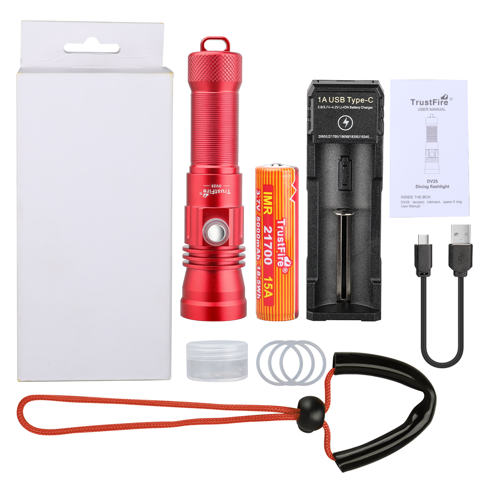 DV25 TAUCHER-TASCHENLAMPE