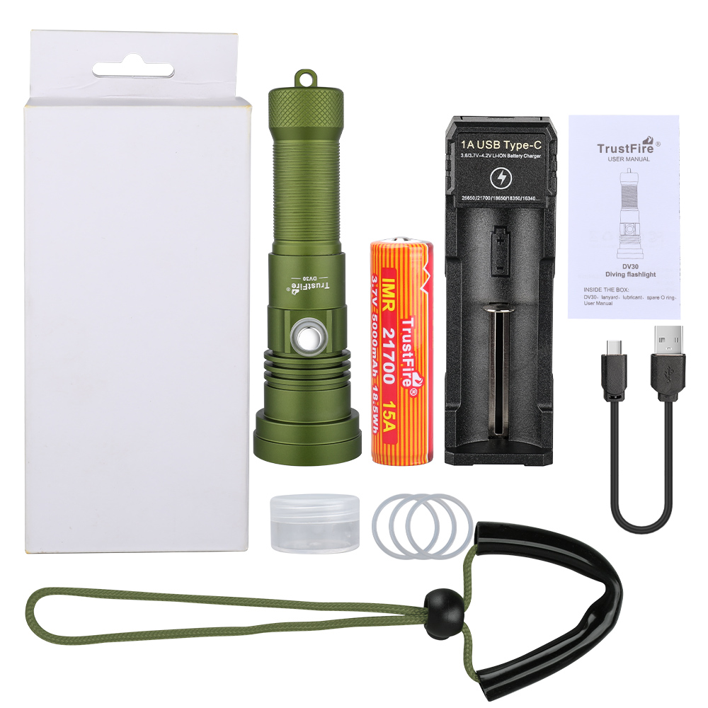 DV30 TAUCHER-TASCHENLAMPE