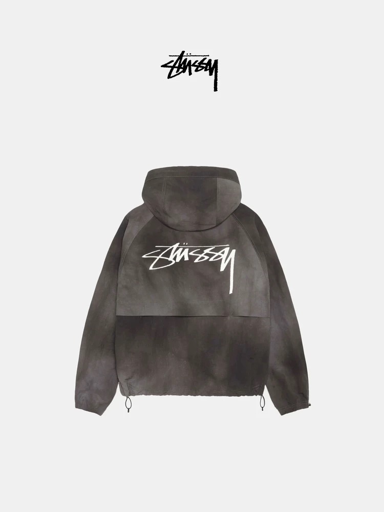 24AW Stuthtssy  Wave Dye Beach Shell 水洗  ジャケット