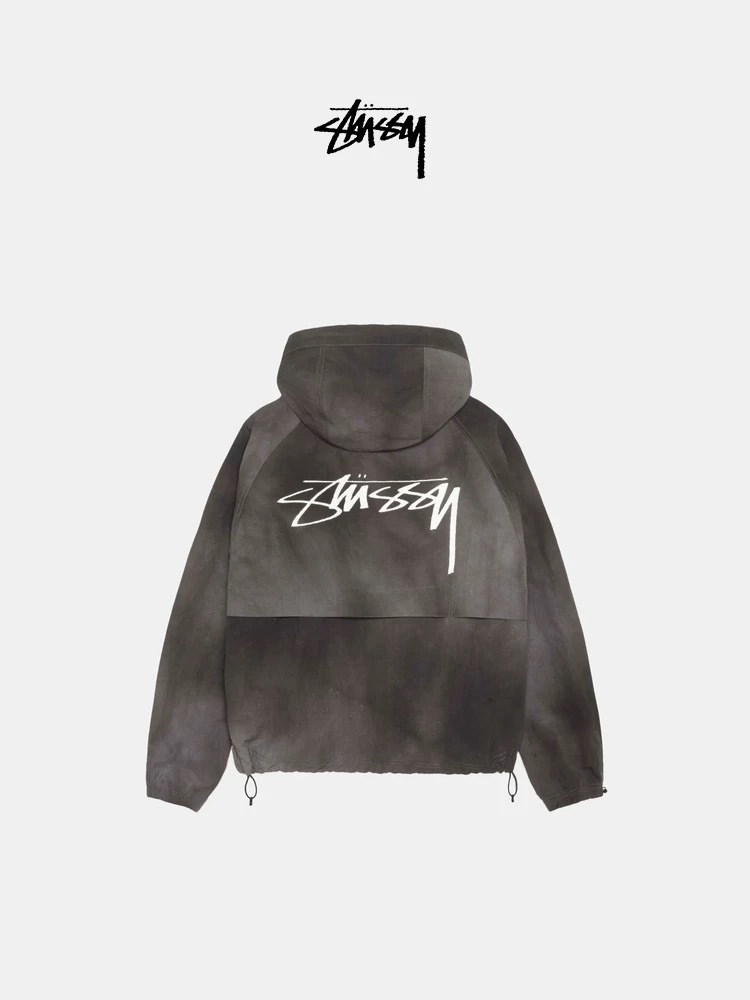 24AW Stuthtssy  Wave Dye Beach Shell 水洗  ジャケット