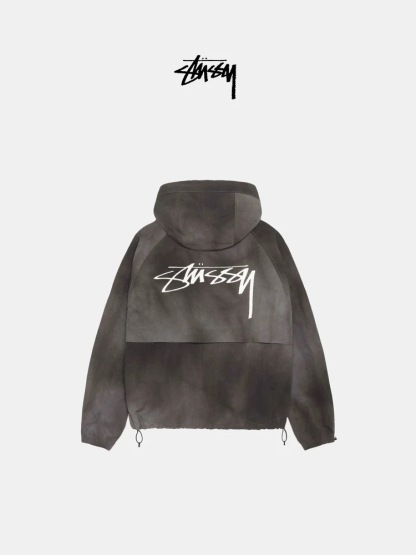 24AW Stuthtssy  Wave Dye Beach Shell 水洗  ジャケット