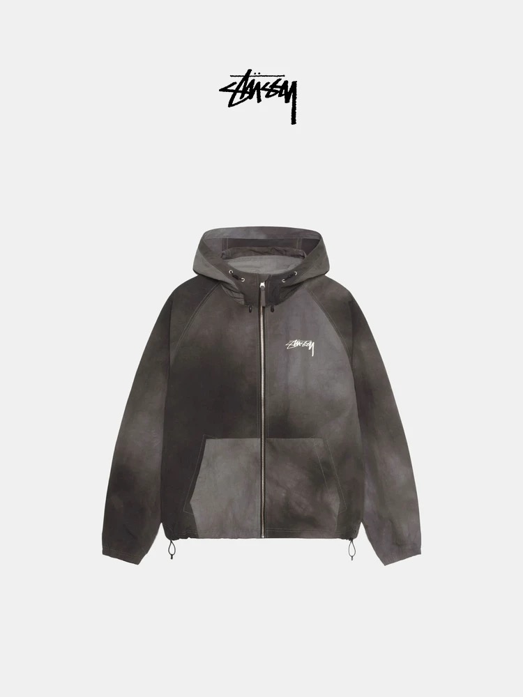 24AW Stuthtssy  Wave Dye Beach Shell 水洗  ジャケット