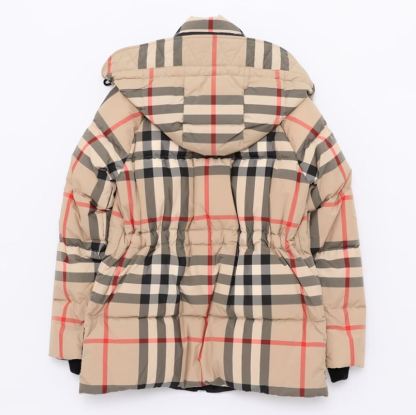 Burbthterry【セール】■国内発■チェックのダウンジャケット/DOWN JACKET