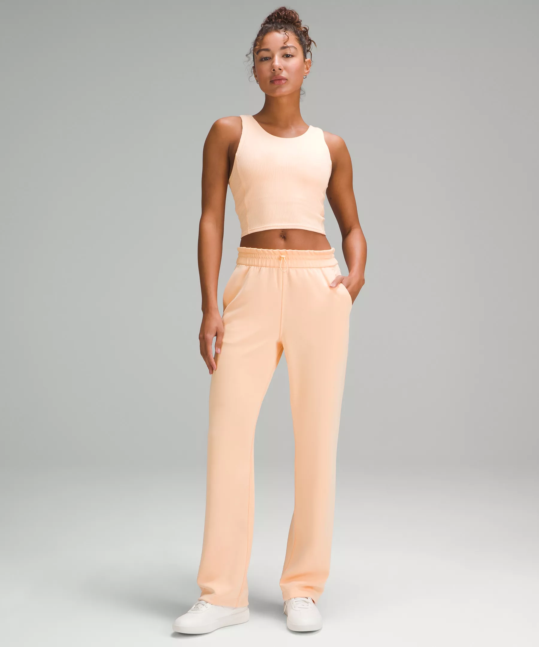 Ribbed Softstreme Cropped Tank Top