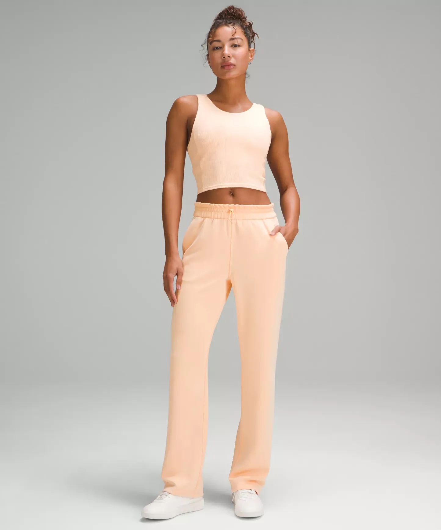 Ribbed Softstreme Cropped Tank Top