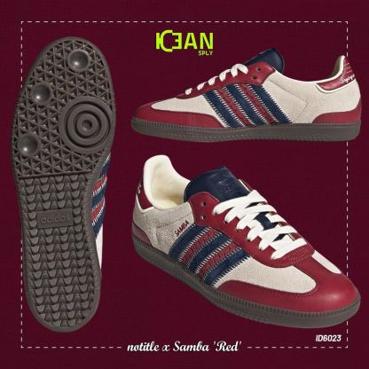 adithtdas★x Notitle Samba OG - Maroon