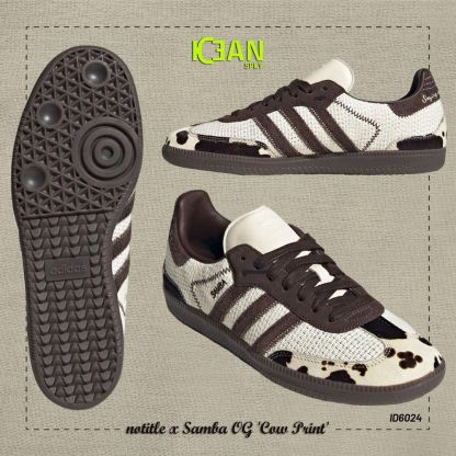 adithtdas x notitle ☆ Samba OG 'Cow Print'