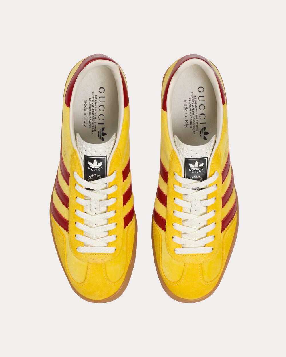 【GUthtCCI】× ADIthtDASコラボ GAZELLE スニーカー
