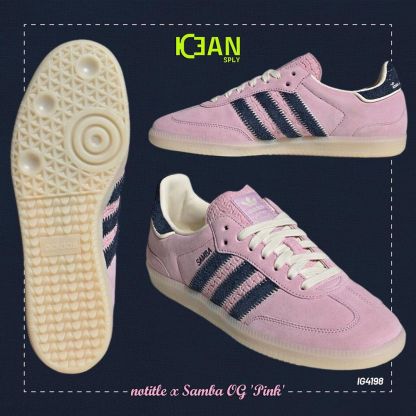 adithtdas x notitle ☆ Samba OG'Pink'