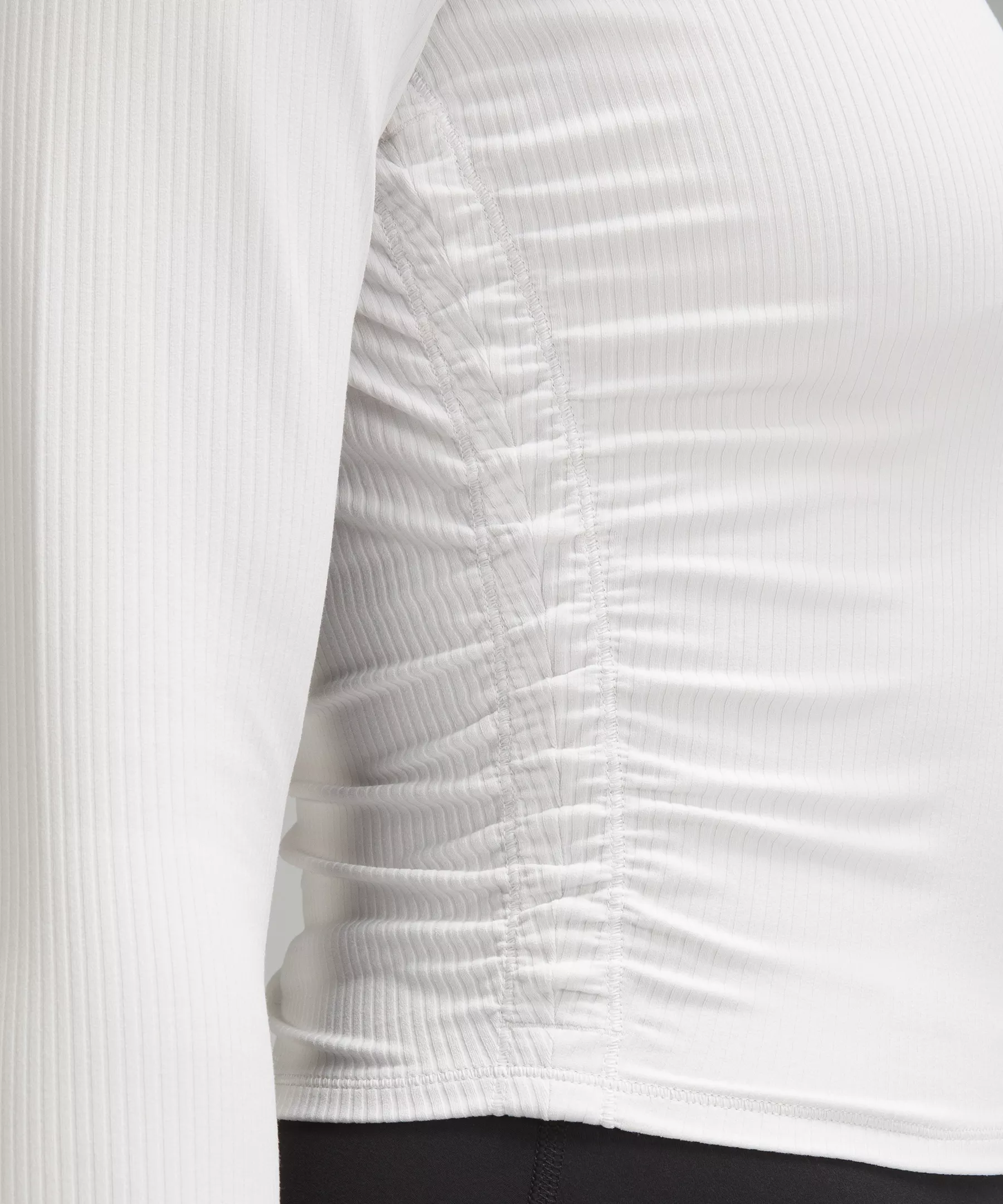All It Takes Ribbed Nulu Long-Sleeve Shirt