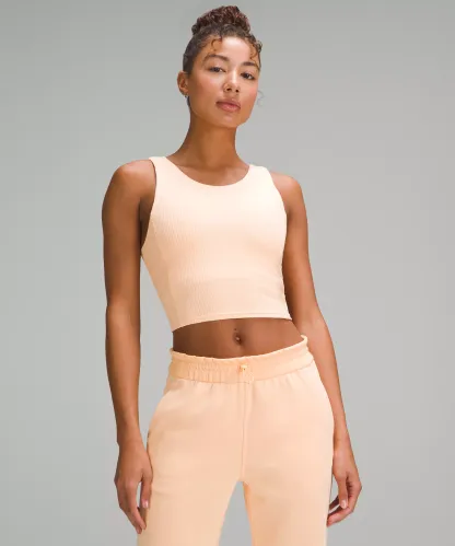 Ribbed Softstreme Cropped Tank Top