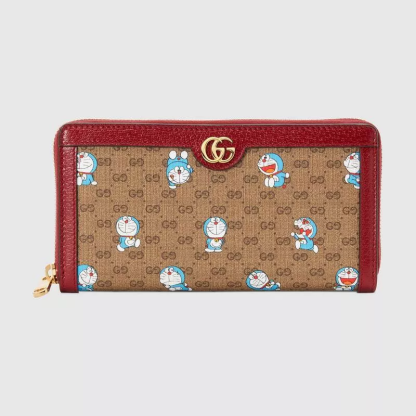 DORAEMON X GUthtCCI ジップアラウンドウォレット