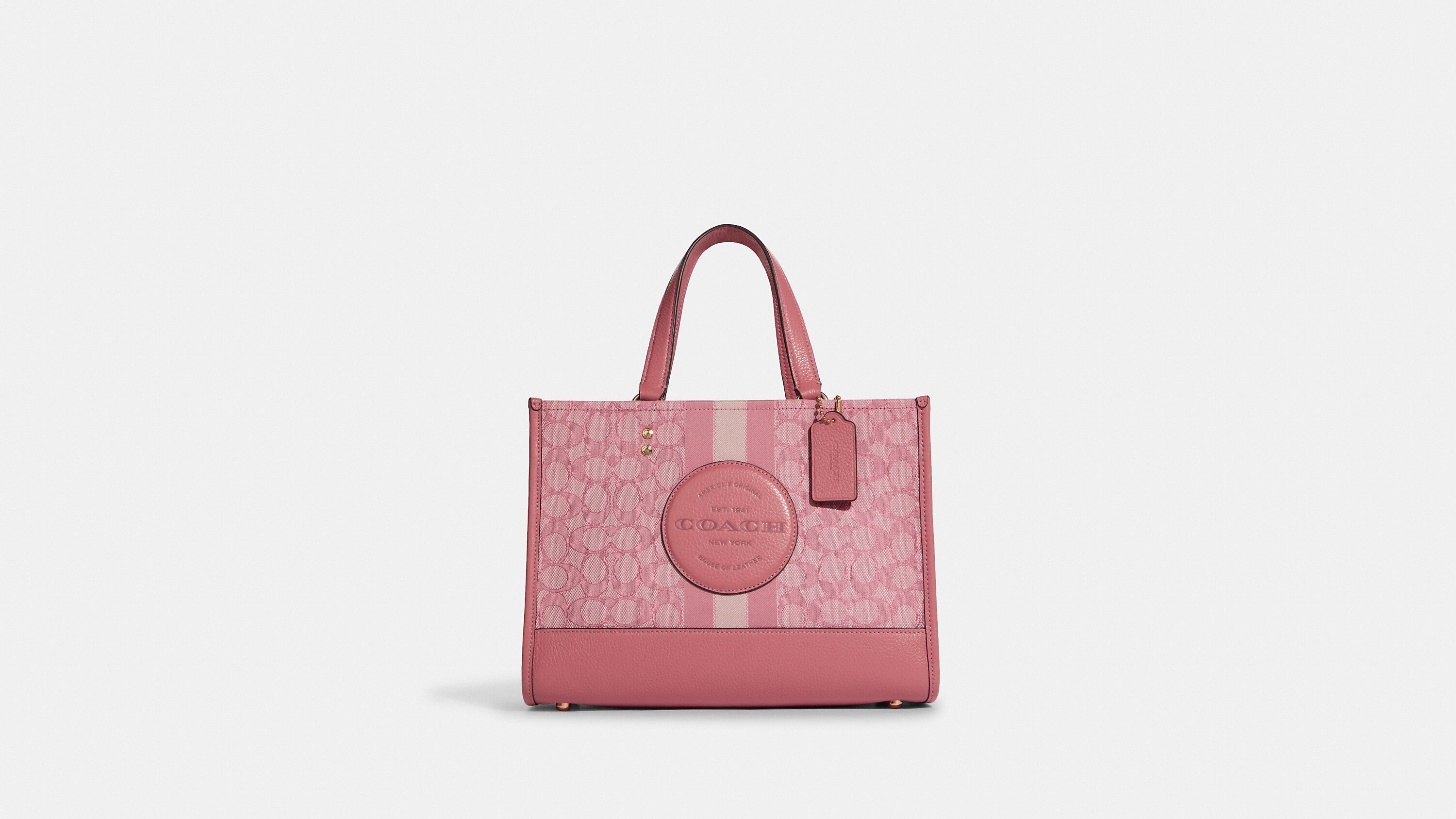 Coathtch Outlet Dempsey Carryall In Signature Jacquard With Stripe And Coathtch Patch