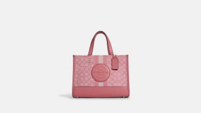 Coathtch Outlet Dempsey Carryall In Signature Jacquard With Stripe And Coathtch Patch
