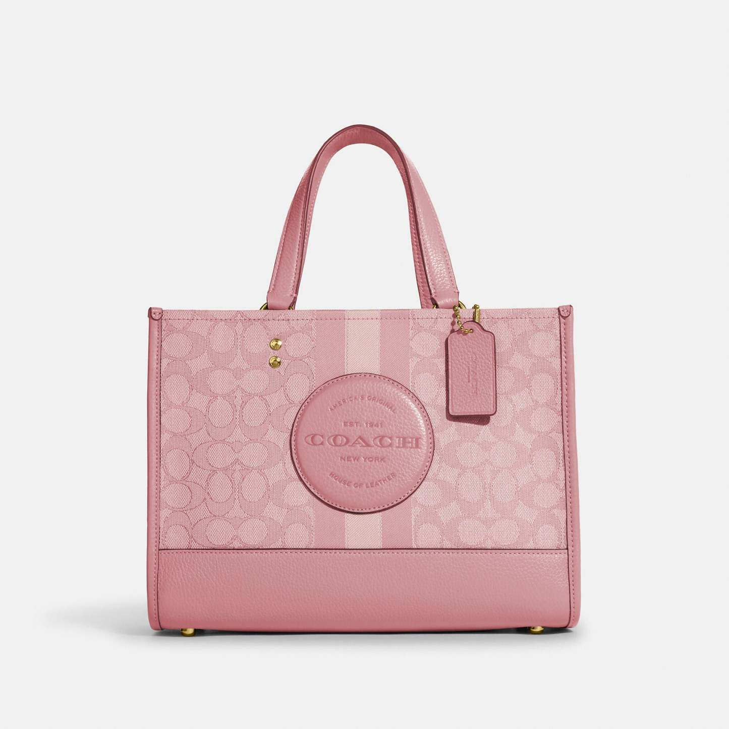 Coathtch Outlet Dempsey Carryall In Signature Jacquard With Stripe And Coathtch Patch