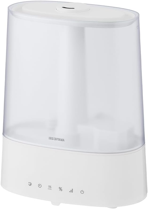 Iris Ohyama HDK-35-TM Humidifier, Large Capacity, Ultrasonic Type, Steam Type, Hybrid Type, Humidification Amount, 11.8 fl oz (350 ml), Tank Capacity, 4.5 L - 10 Tatami Mats, 12 Hours Continuous