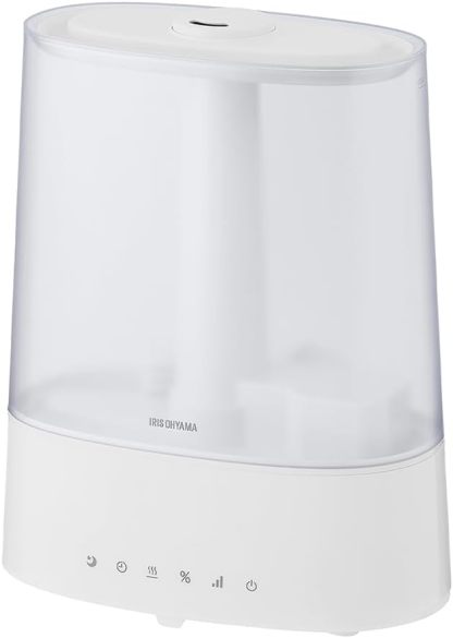 Iris Ohyama HDK-35-TM Humidifier, Large Capacity, Ultrasonic Type, Steam Type, Hybrid Type, Humidification Amount, 11.8 fl oz (350 ml), Tank Capacity, 4.5 L - 10 Tatami Mats, 12 Hours Continuous