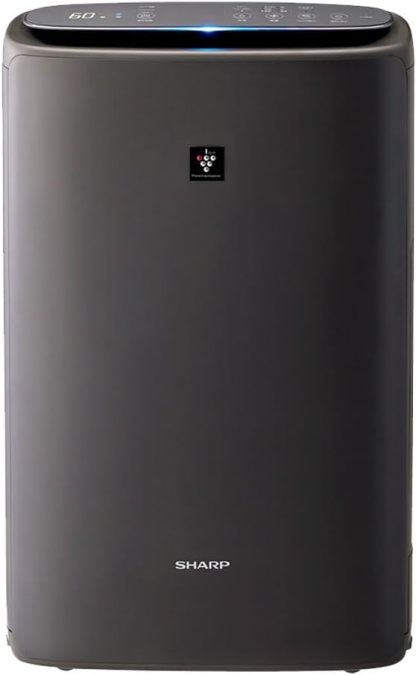 KC-S50-W Sharp Humidified Air Purifier, Plasmacluster 7000 Air Purifier, 23 Tatami Mats, White, Tank Capacity: Approx. 0.8 gal (2.5 L), Maximum Humidification Capacity 16.9 fl oz (500 ml)