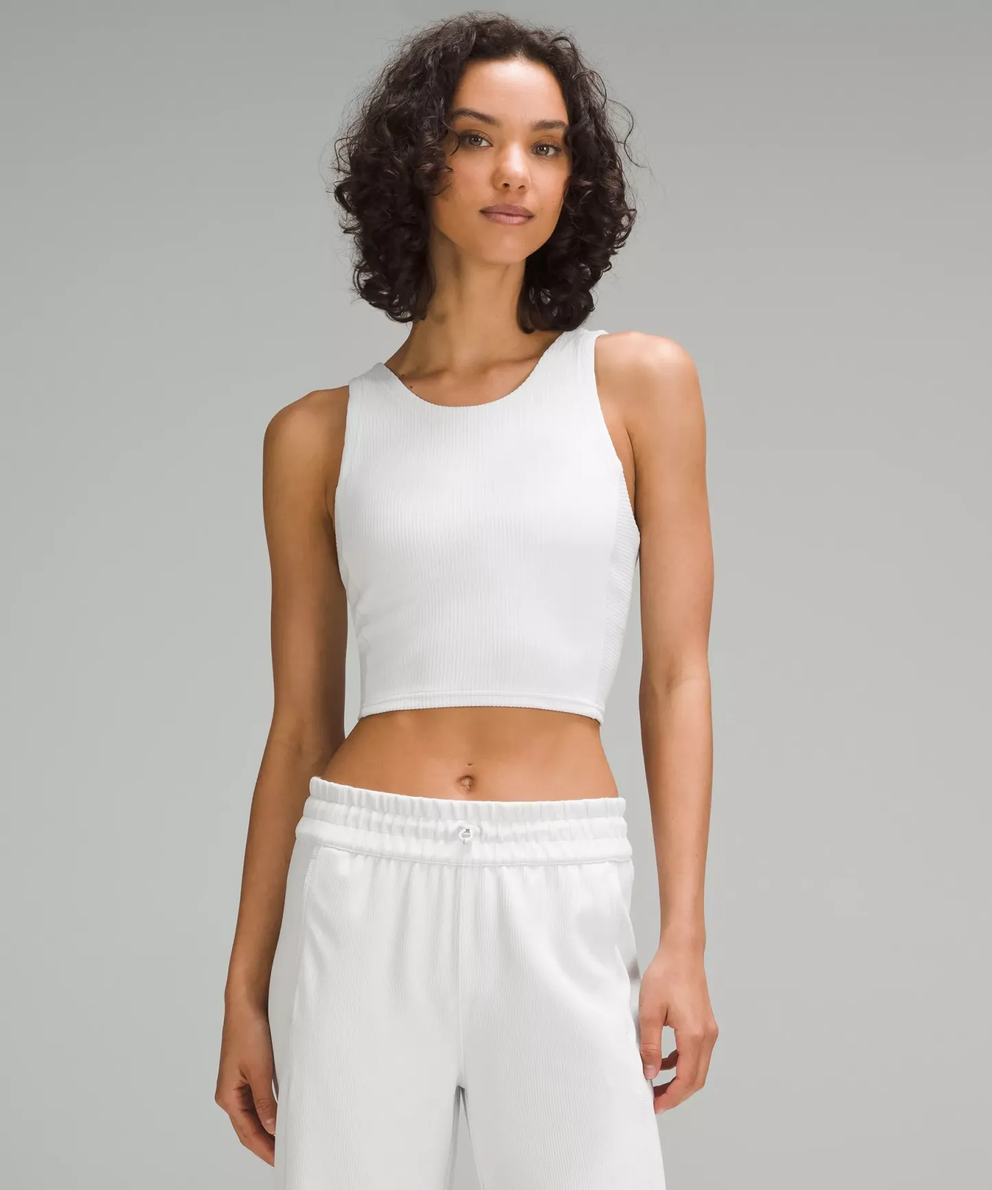 Ribbed Softstreme Cropped Tank Top