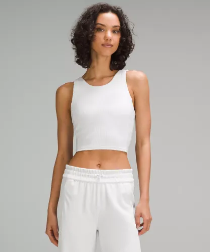 Ribbed Softstreme Cropped Tank Top