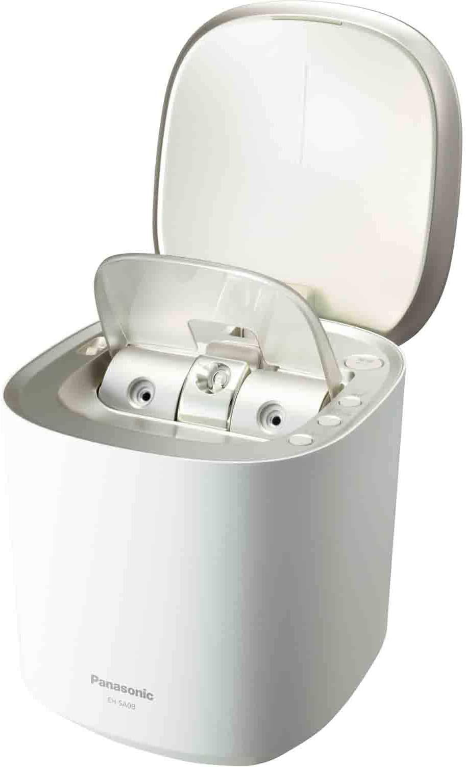 Panasonic EH-SA70-H Steamer, Nanocare, Dense Double Steam, Light & Aroma Stone Type, Greige