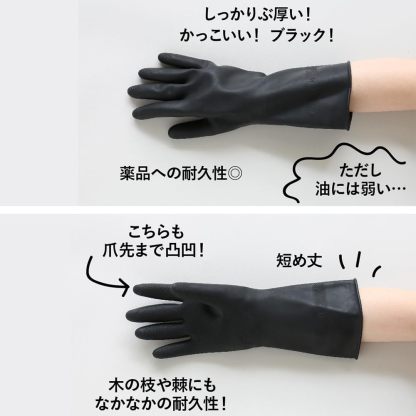 マークスインターナショナル マリーゴールド キッチン用 グローブ 手袋 M イエロー
