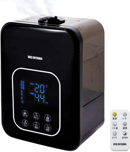 Iris Ohyama HDK-35-TM Humidifier, Large Capacity, Ultrasonic Type, Steam Type, Hybrid Type, Humidification Amount, 11.8 fl oz (350 ml), Tank Capacity, 4.5 L - 10 Tatami Mats, 12 Hours Continuous