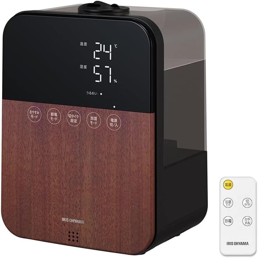 Iris Ohyama HDK-35-TM Humidifier, Large Capacity, Ultrasonic Type, Ste