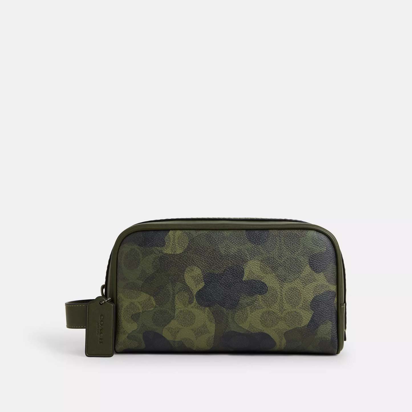 Coach Outlet Small Travel Kit In Signature Camo Print