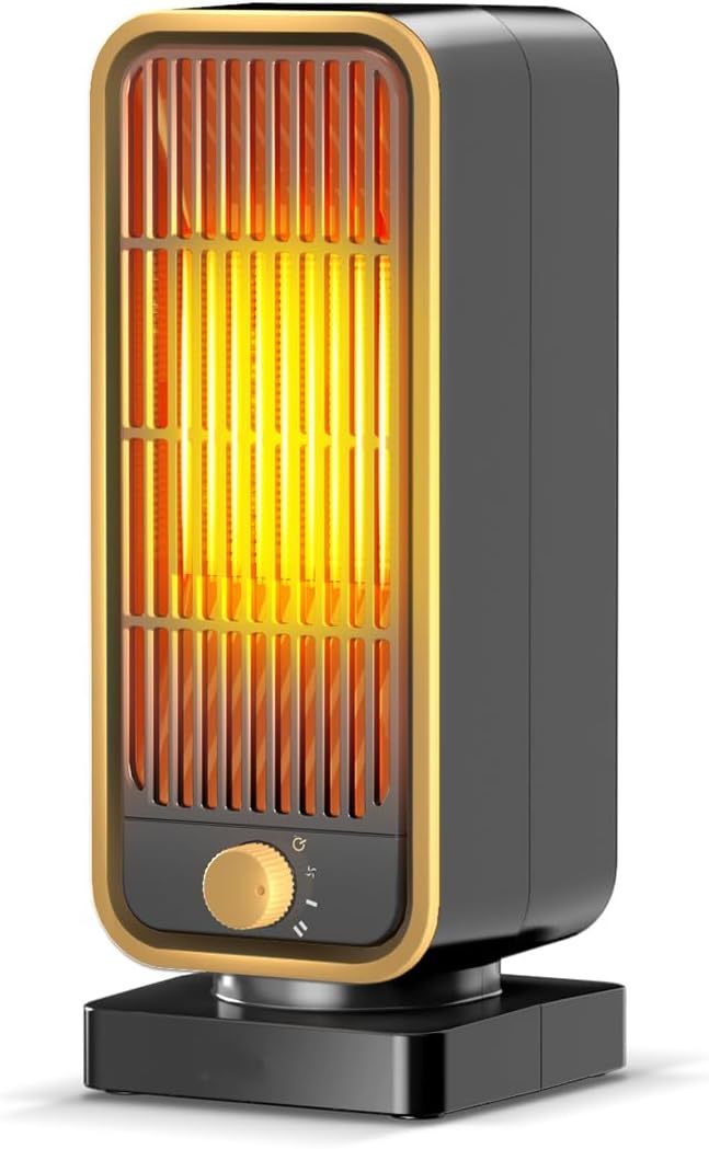 (2024 Winter New Release) Ceramic Heater, Small, Fast Warming, Foot He