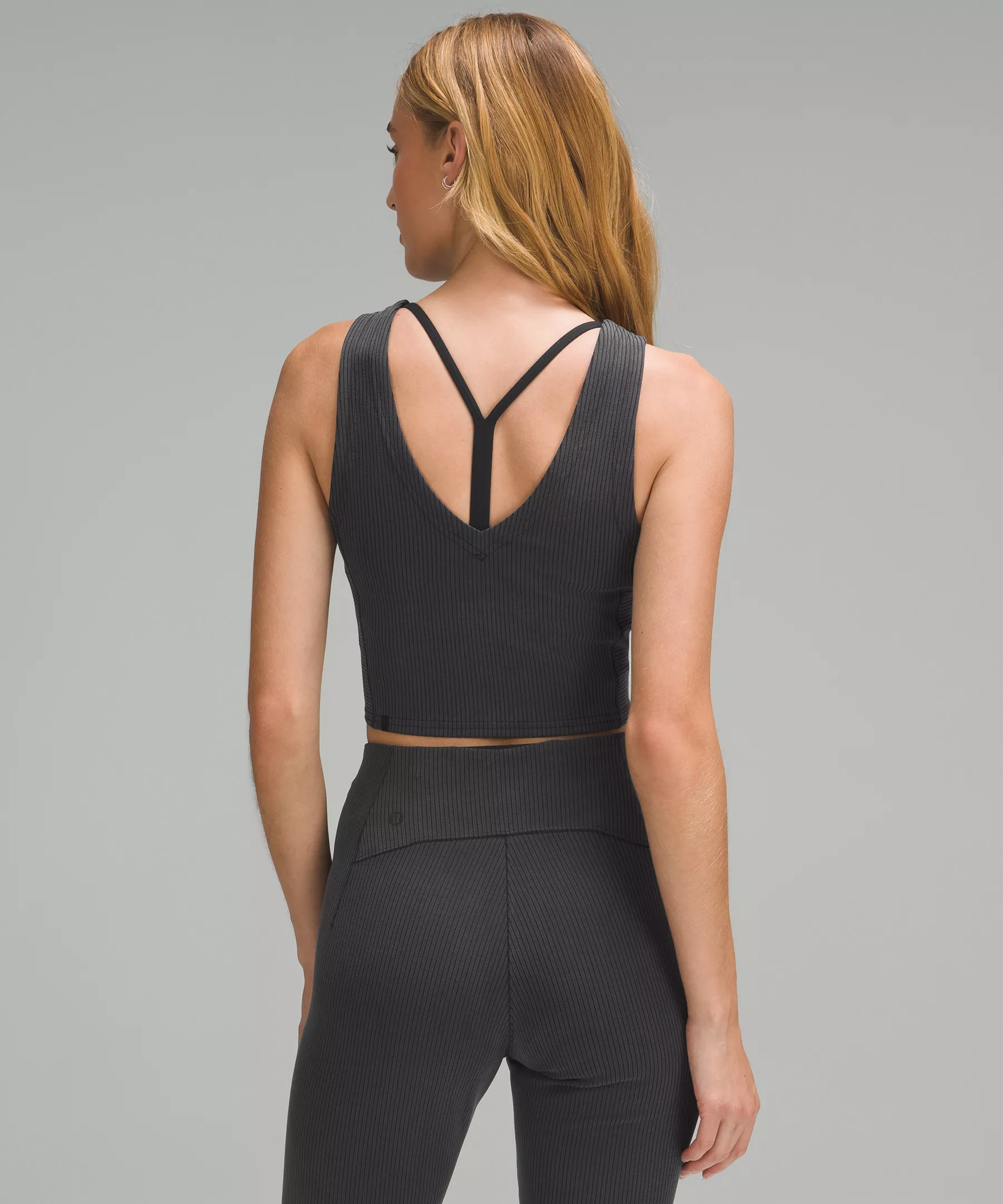 Ribbed Softstreme Cropped Tank Top