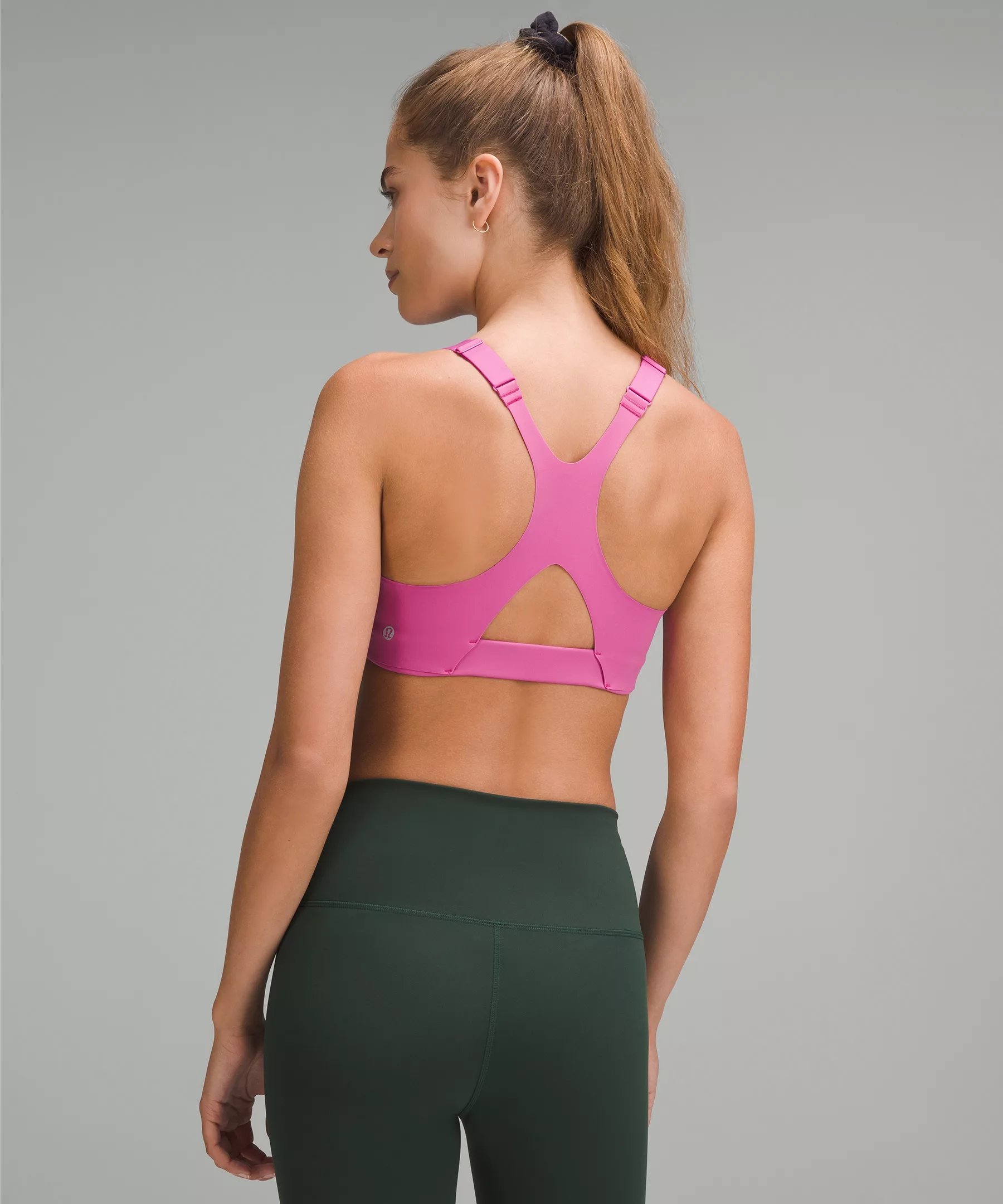 Ultralu Square-Neck Workout Bra Medium Support, B/C Cup